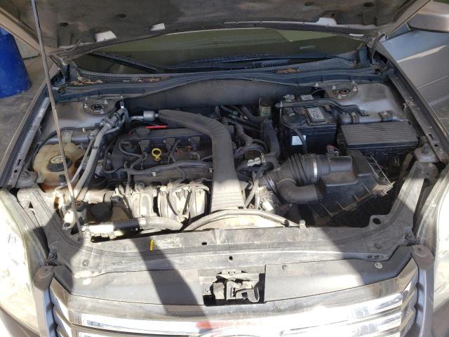 3FAFP08Z16R118629 - 2006 FORD FUSION SEL GRAY photo 7