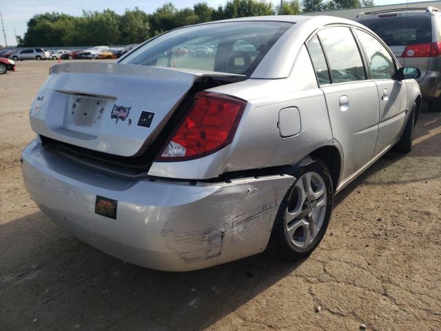 1G8AL52FX3Z117086 - 2003 SATURN ION LEVEL SILVER photo 4