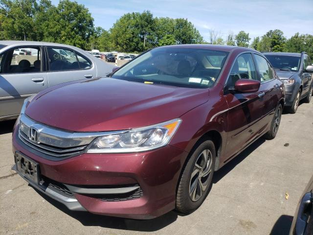 1HGCR2F38HA307441 - 2017 HONDA ACCORD LX MAROON photo 2