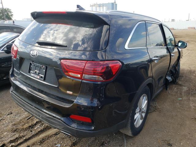 5XYPGDA31KG448030 - 2019 KIA SORENTO L BLACK photo 4