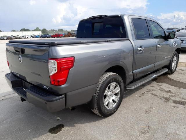 1N6AA1E67HN565555 - 2017 NISSAN TITAN SV GRAY photo 4