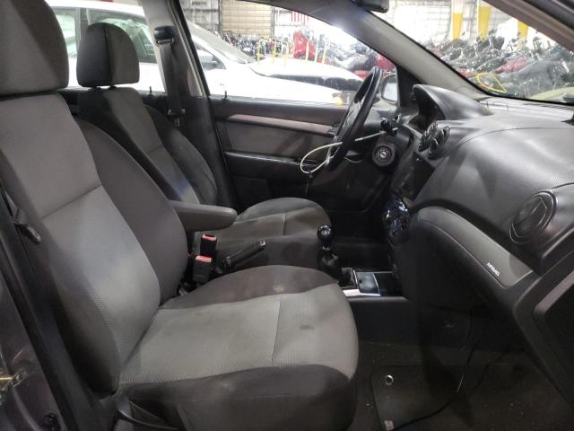 KL1TD66EX9B646226 - 2009 CHEVROLET AVEO LS 灰色 照片 5