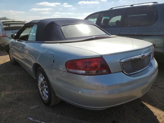 1C3EL65U71N556861 - 2001 CHRYSLER SEBRING LI BLUE photo 3