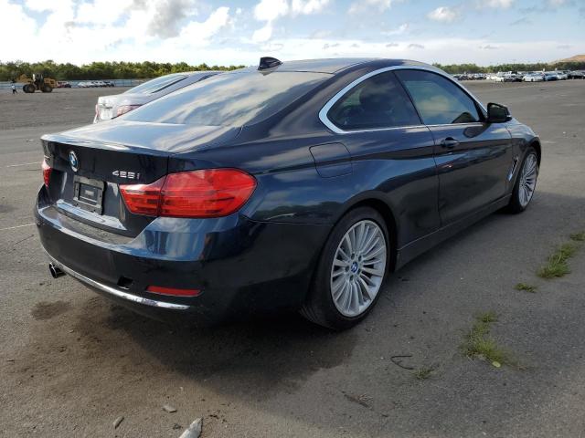 WBA3N5C52EF716340 - 2014 BMW 428 XI BLACK photo 4