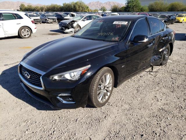 JN1EV7AP5LM202246 - 2020 INFINITI Q50 PURE BLACK photo 2