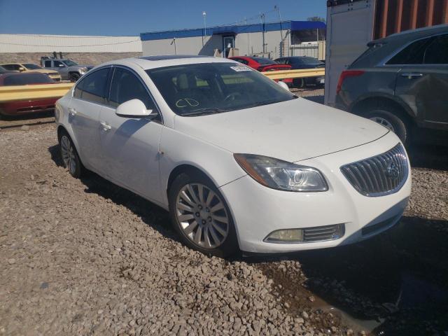 W04GY5GV6B1062399 - 2011 BUICK REGAL CXL WHITE photo 1