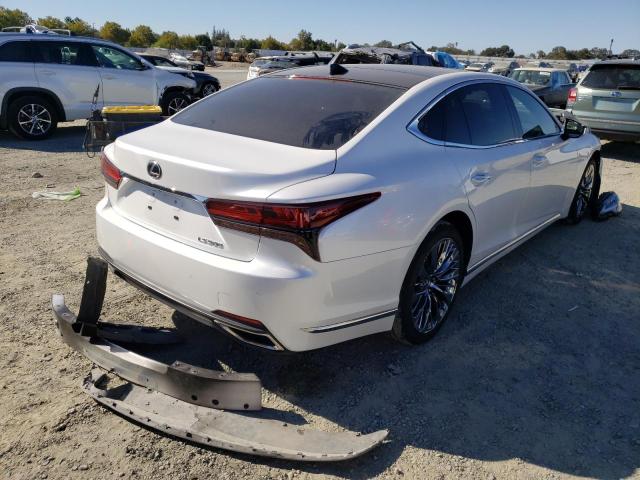 JTHD51FF9M5013230 - 2021 LEXUS LS 500 BAS WHITE photo 4