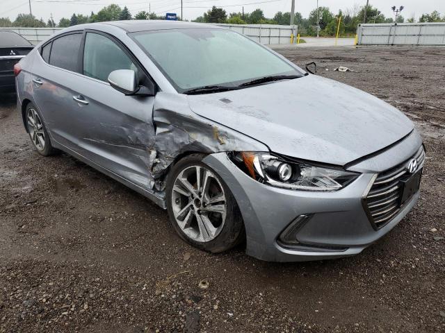 5NPD84LF5HH101504 - 2017 HYUNDAI ELANTRA SE GRAY photo 9