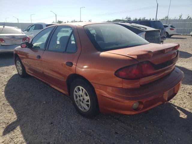 3G2JB52F35S202770 - 2005 PONTIAC SUNFIRE SL ORANGE photo 3