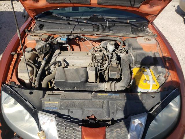 3G2JB52F35S202770 - 2005 PONTIAC SUNFIRE SL ORANGE photo 7