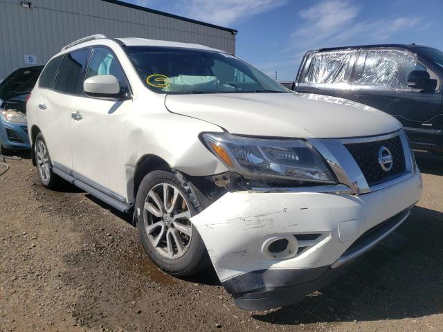 5N1AR2MM9EC706291 - 2014 NISSAN PATHFINDER WHITE photo 1