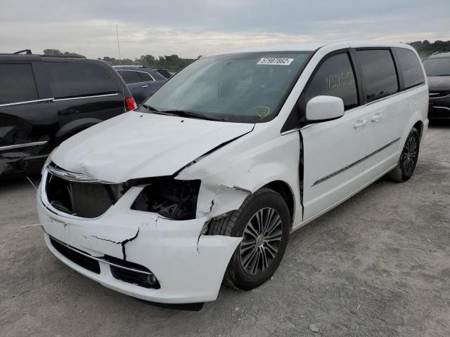 2C4RC1HG4ER228991 - 2014 CHRYSLER TOWN & COU WHITE photo 2