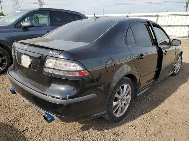 YS3FH41U671009956 - 2007 SAAB 9-3 AERO BLACK photo 4