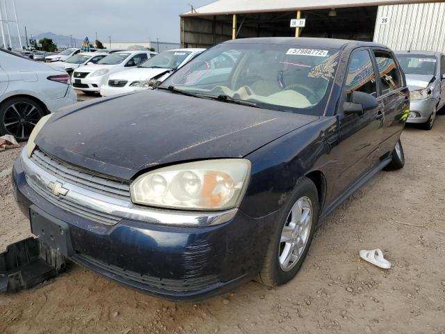 1G1ZT64885F296626 - 2005 CHEVROLET MALIBU MAX შავი ფოტო 2