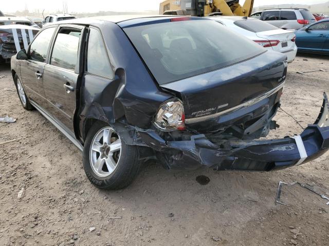 1G1ZT64885F296626 - 2005 CHEVROLET MALIBU MAX შავი ფოტო 3