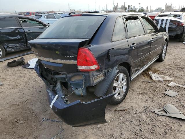 1G1ZT64885F296626 - 2005 CHEVROLET MALIBU MAX BLACK photo 4