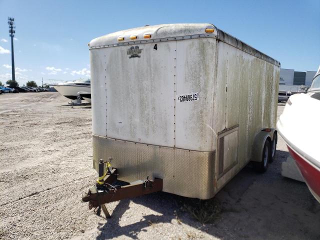 5NHUCM6288U215281 - 2008 16FT TRAILER WHITE photo 2