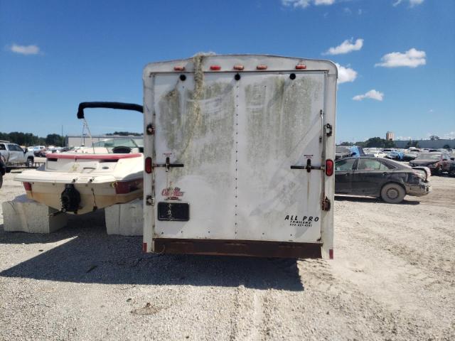 5NHUCM6288U215281 - 2008 16FT TRAILER WHITE photo 6