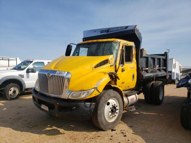 1HTMMAAM4DH100884 - 2013 INTERNATIONAL 4000 4300 YELLOW photo 2