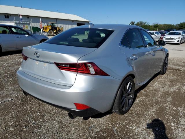 JTHCE1D24E5003007 - 2014 LEXUS IS 350 SILVER photo 4