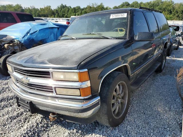 1GNFK16R8XJ425056 - 1999 CHEVROLET SUBURBAN K BLACK photo 2