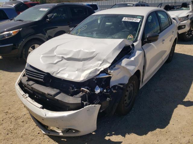 3VW1K7AJ6CM311221 - 2012 VOLKSWAGEN JETTA BASE 白色 照片 2