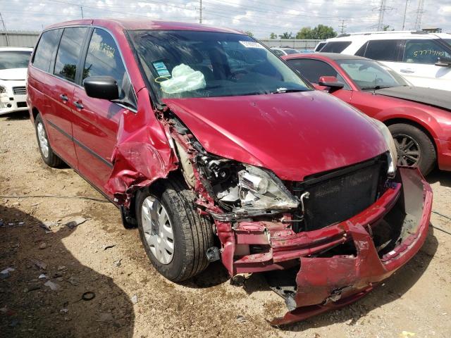 5FNRL38246B076210 - 2006 HONDA ODYSSEY LX RED photo 1