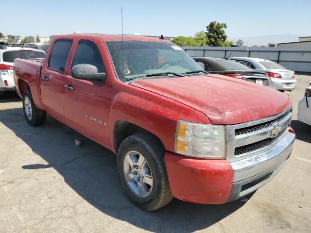 2GCEC13C281186102 - 2008 CHEVROLET SILVERADO RED photo 1