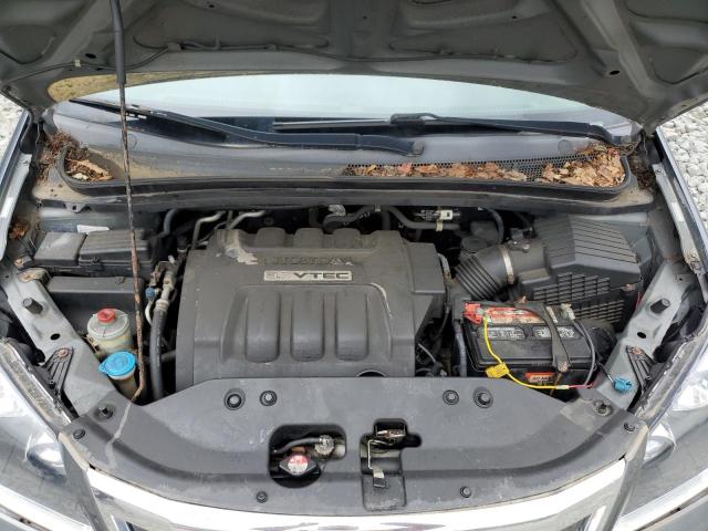 5FNRL3H20AB009483 - 2010 HONDA ODYSSEY LX GRAY photo 7