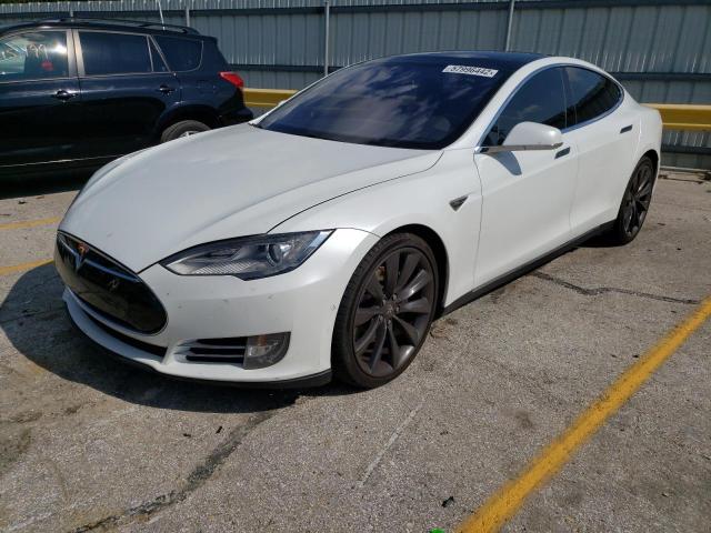 5YJSA1E26GF132035 - 2016 TESLA MODEL S Ağ foto 2