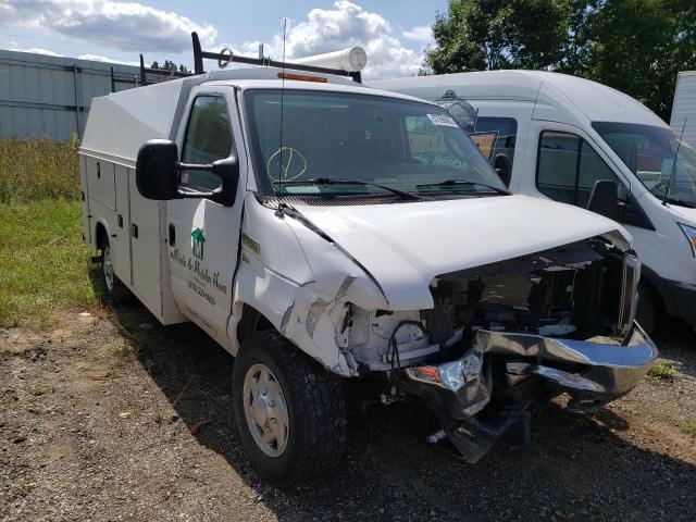 1FDWE3F61HDC66524 - 2017 FORD E350SD WHITE photo 1