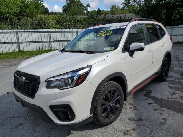 JF2SKAKC1KH556520 - 2019 SUBARU FORESTER S Ağ foto 2