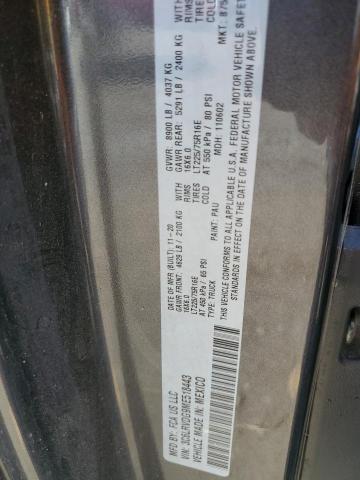 3C6LRVDG9ME518443 - 2021 RAM PROMASTER GRAY photo 10