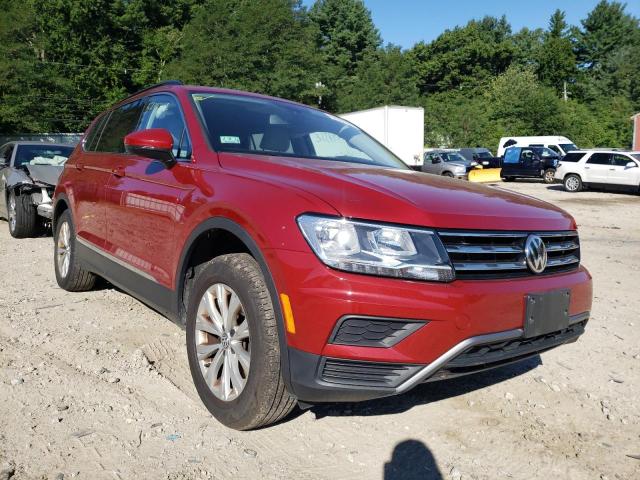 3VV2B7AX2JM122673 - 2018 VOLKSWAGEN TIGUAN SE RED photo 1