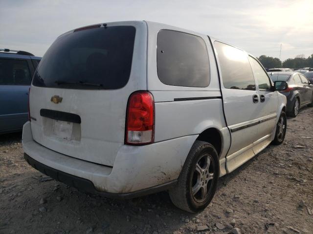 1GBDV131X7D175781 - 2007 CHEVROLET UPLANDER INCOMPLETE  photo 4