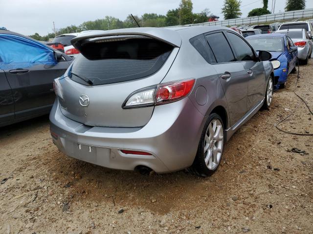 JM1BL1L39C1647684 - 2012 MAZDA SPEED 3 SILVER photo 4