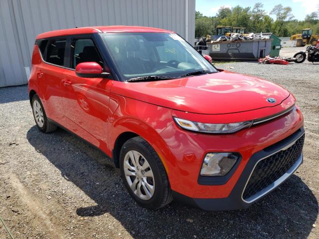 KNDJ23AU7M7141937 - 2021 KIA SOUL LX RED photo 1