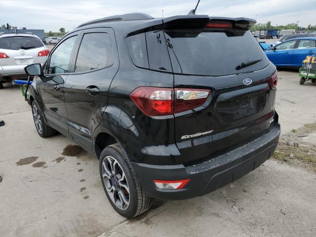 MAJ6S3JL8LC341055 - 2020 FORD ECOSPORT S BLACK photo 3