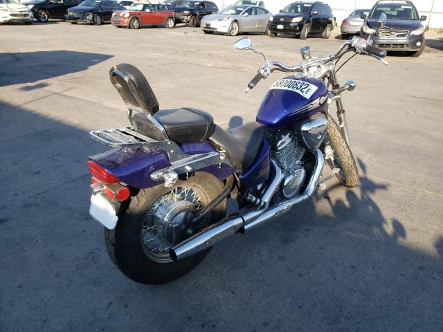 JH2PC21353M404264 - 2003 HONDA SHADOW BLUE photo 4