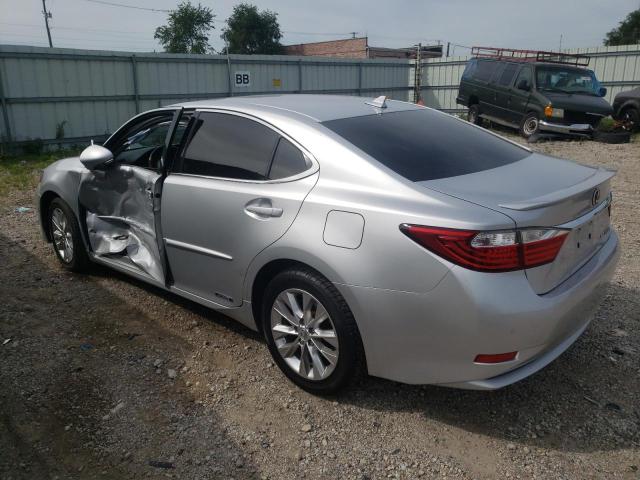 JTHBW1GG3D2020347 - 2013 LEXUS ES 300H SILVER photo 3