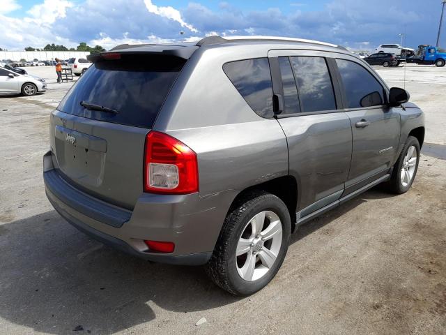 1J4NF1FB6BD234748 - 2011 JEEP COMPASS SP GRAY photo 4