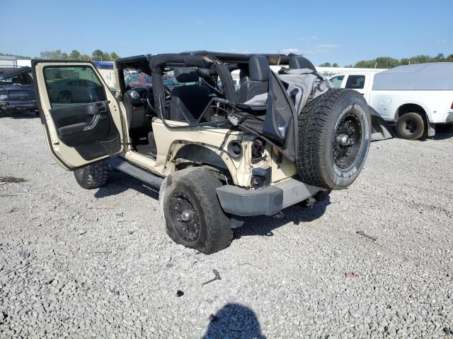 1C4AJWBG2CL105138 - 2012 JEEP WRANGLER S TAN photo 3