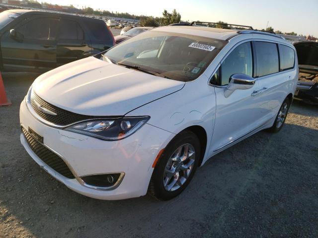 2C4RC1GG1JR320829 - 2018 CHRYSLER PACIFICA L WHITE photo 2