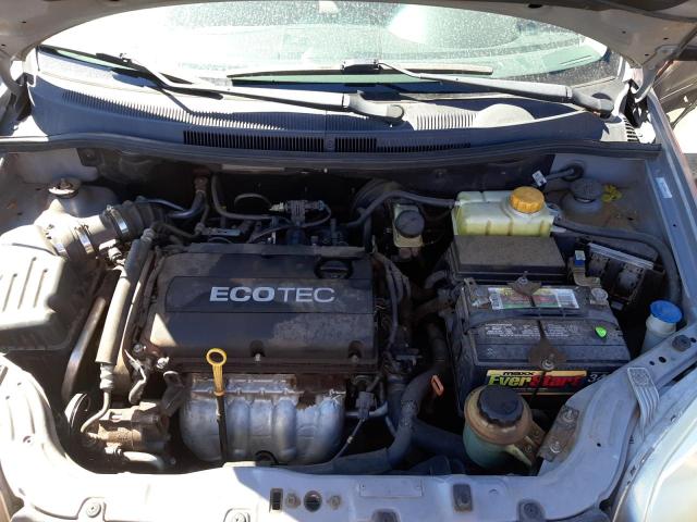 KL1TD56E69B632351 - 2009 CHEVROLET AVEO LS 灰色 照片 7