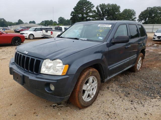 1J8GR48K97C593019 - 2007 JEEP GRAND CHER GRAY photo 2