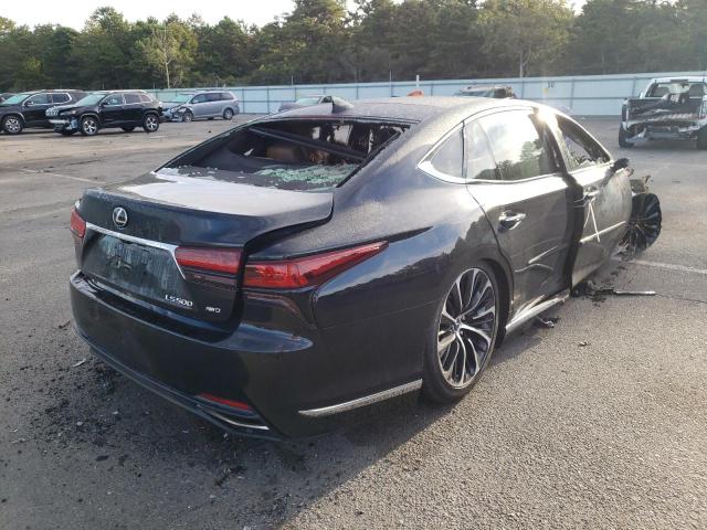 JTHG5LGF4M5009738 - 2021 LEXUS LS 500 BLACK photo 4