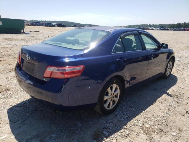 4T1BE46KX7U146690 - 2007 TOYOTA CAMRY CE BLUE photo 4