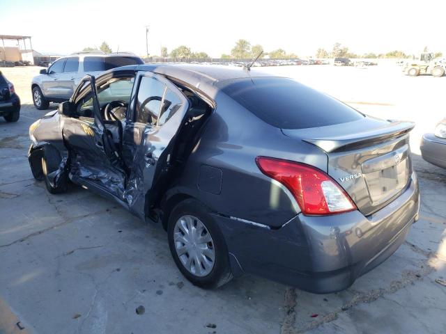 3N1CN7AP1HL866570 - 2017 NISSAN VERSA S GRAY photo 3