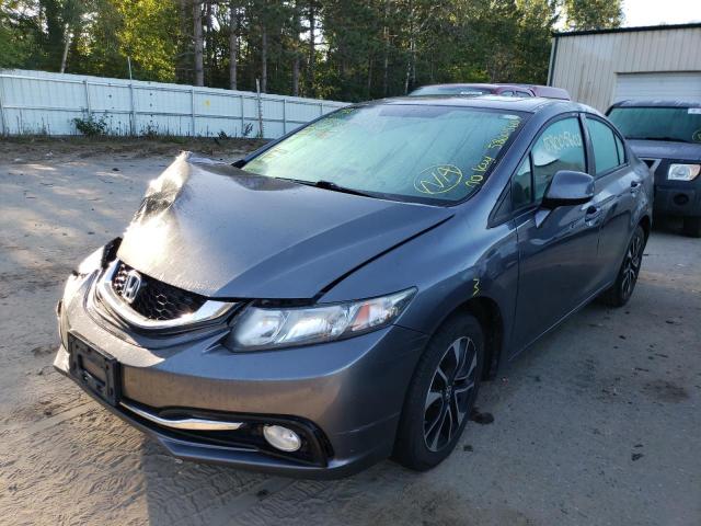 19XFB2F94DE091700 - 2013 HONDA CIVIC EXL Boz foto 2