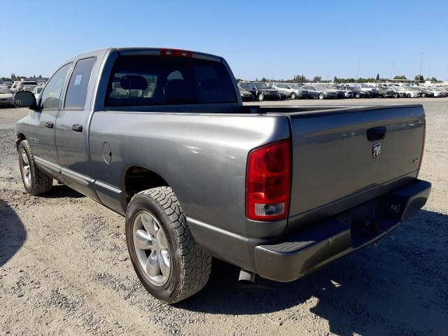 1D7HA18DX5S118085 - 2005 DODGE RAM 1500 S GRAY photo 3